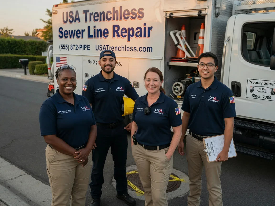 Sewer Line Repair company in Flat Rock, IL